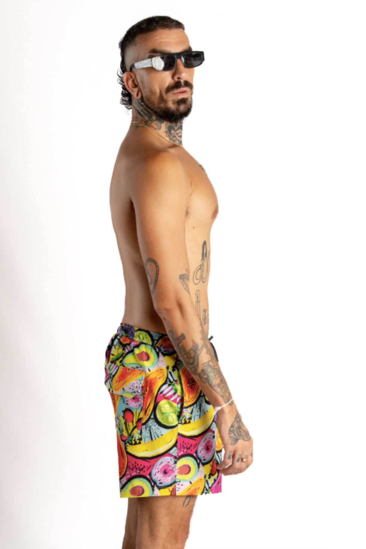 Men's Shorts - Tropical Fruits - BeMyCrazy