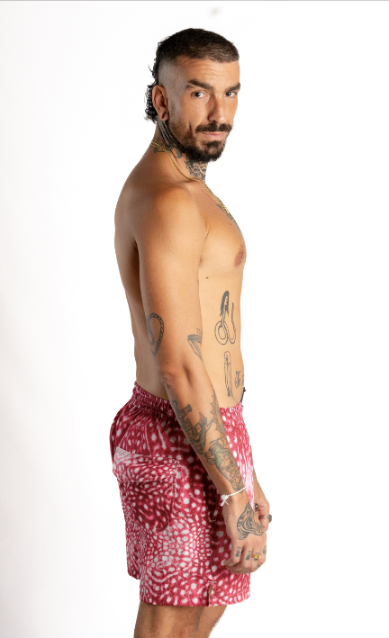 Men's Shorts - Pink Whale Shark - BeMyCrazy