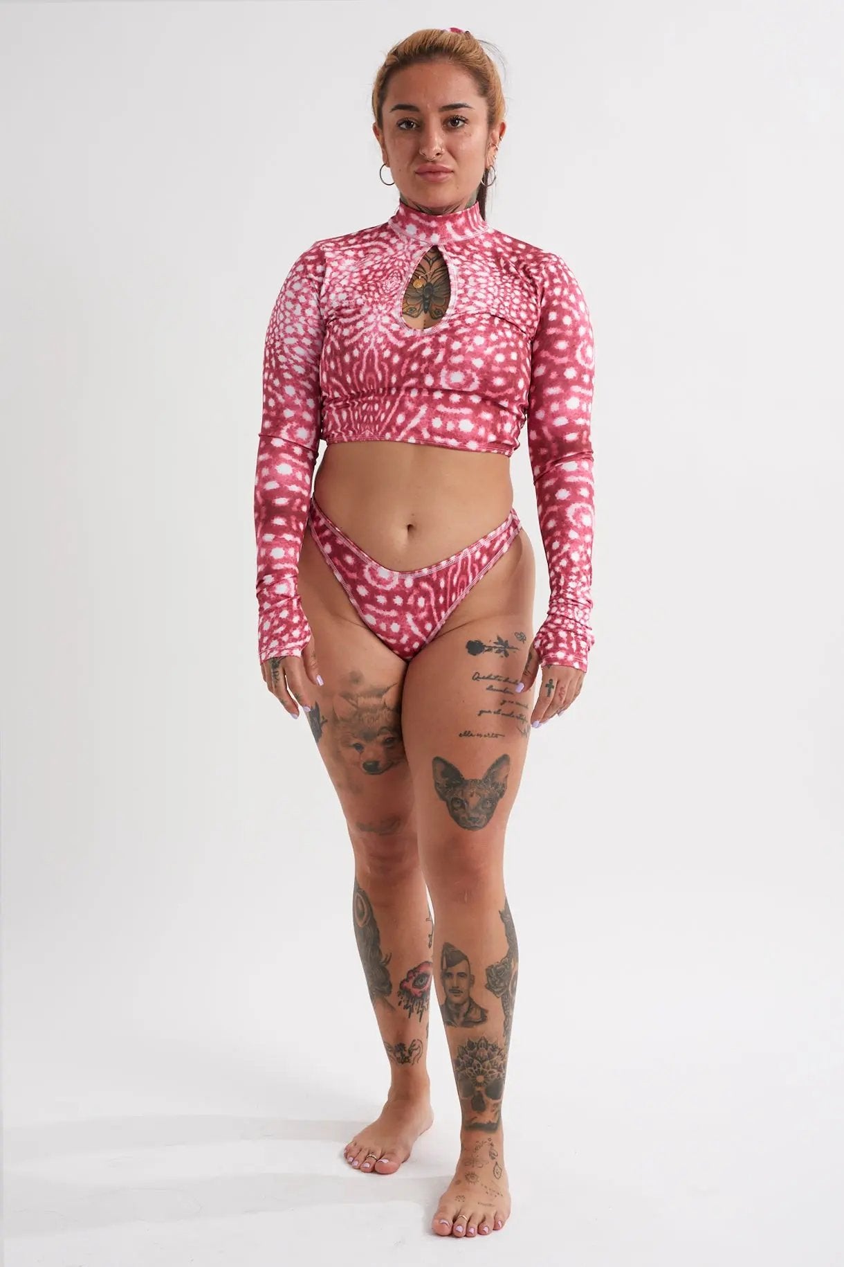 Ocean Drop Bottom - Pink Whale Shark - BeMyCrazy