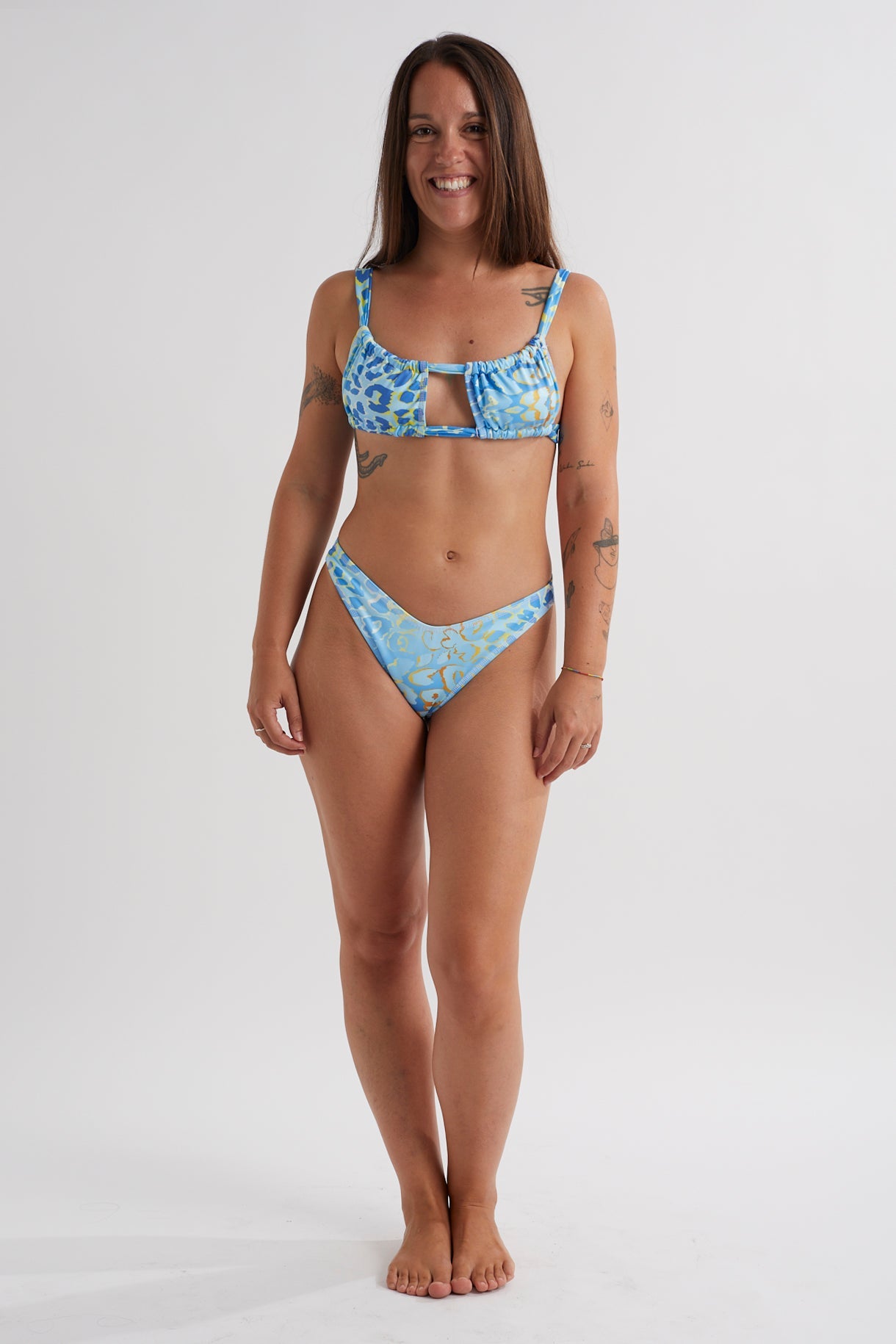 Oceanic Eclipse Top - Blue Leopard Shark Blue Leopard Shark