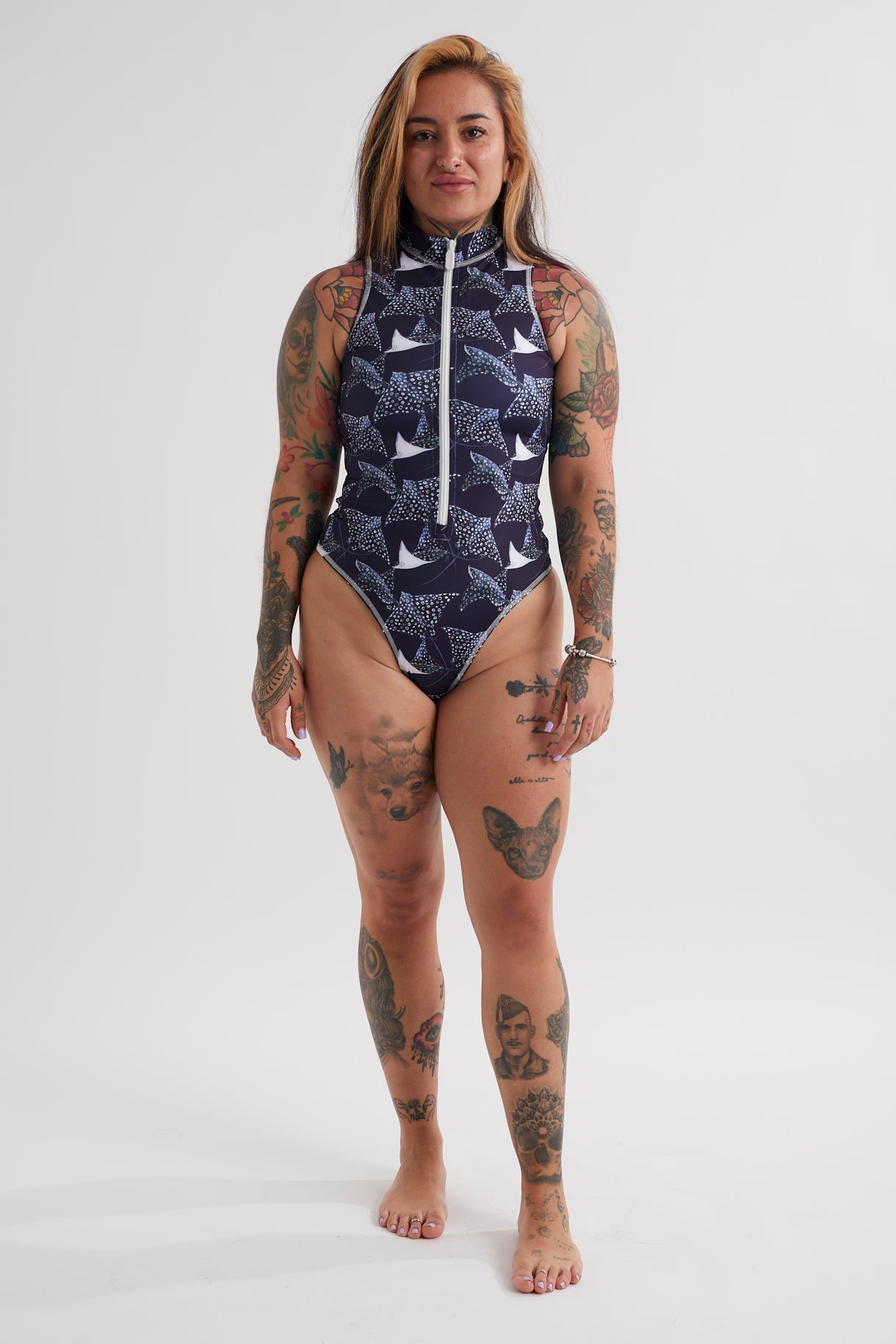 Oceanic Oasis Sleeveless - Small Eagle Ray Small Eagle Ray