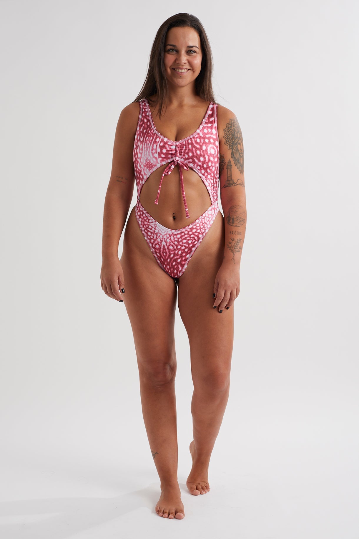 Mermaid Sexy Moon Sleeveless - Pink Whale Shark Pink Whale Shark