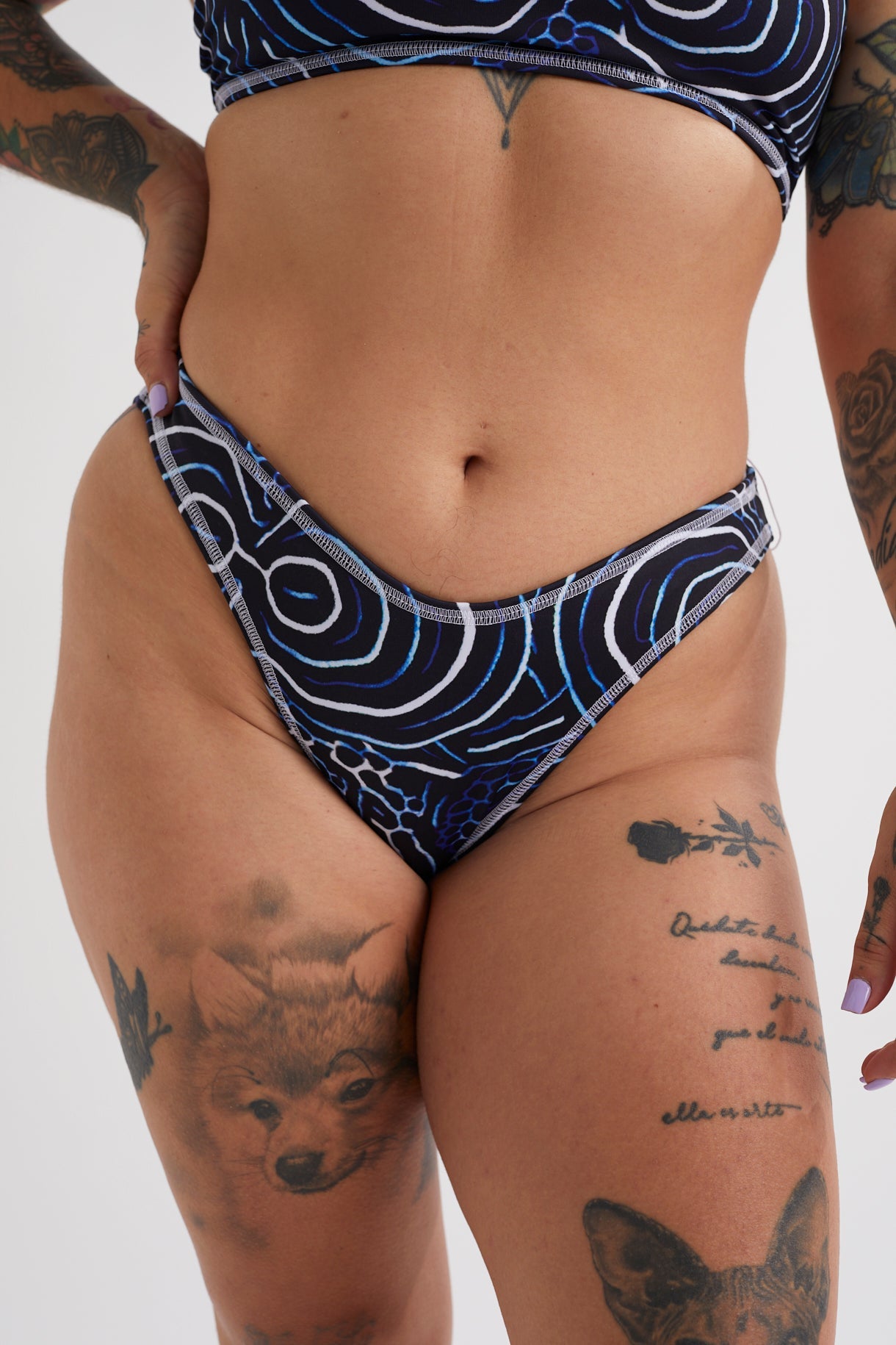 Ocean Drop Bottom - New Blue Angel Fish New Blue Angel Fish