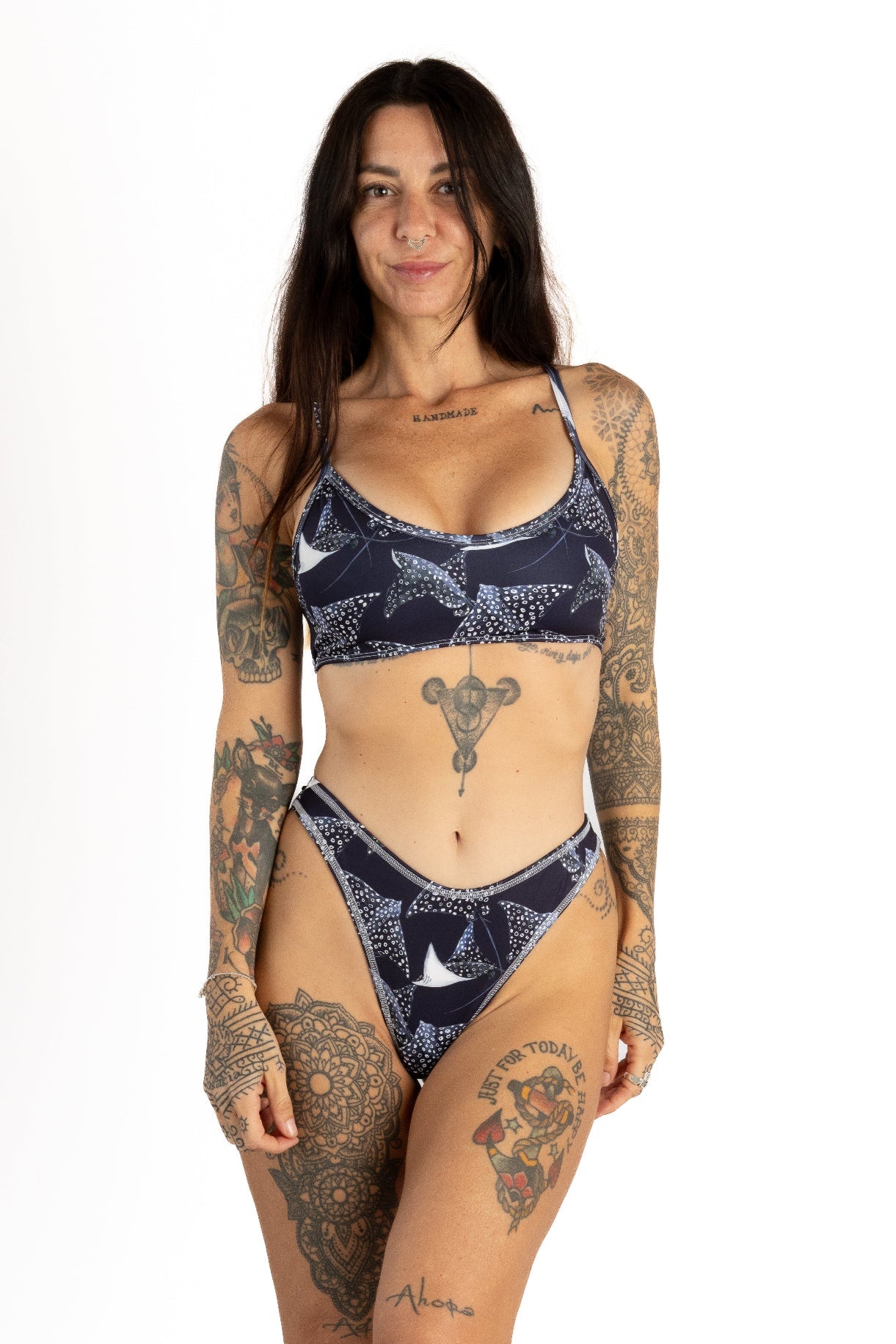 Moonlit Surf Top - Small Eagle Ray - BeMyCrazy