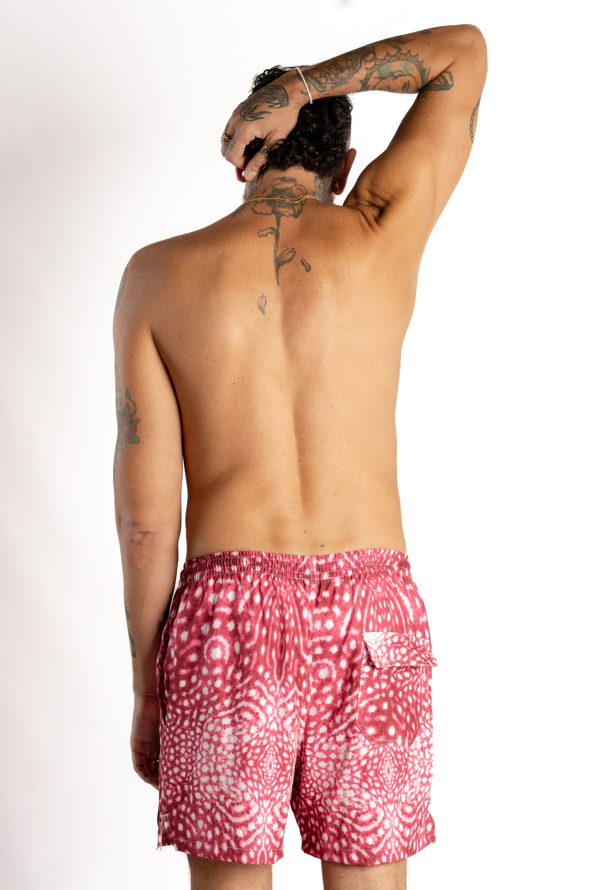 Men's Shorts - Pink Whale Shark - BeMyCrazy
