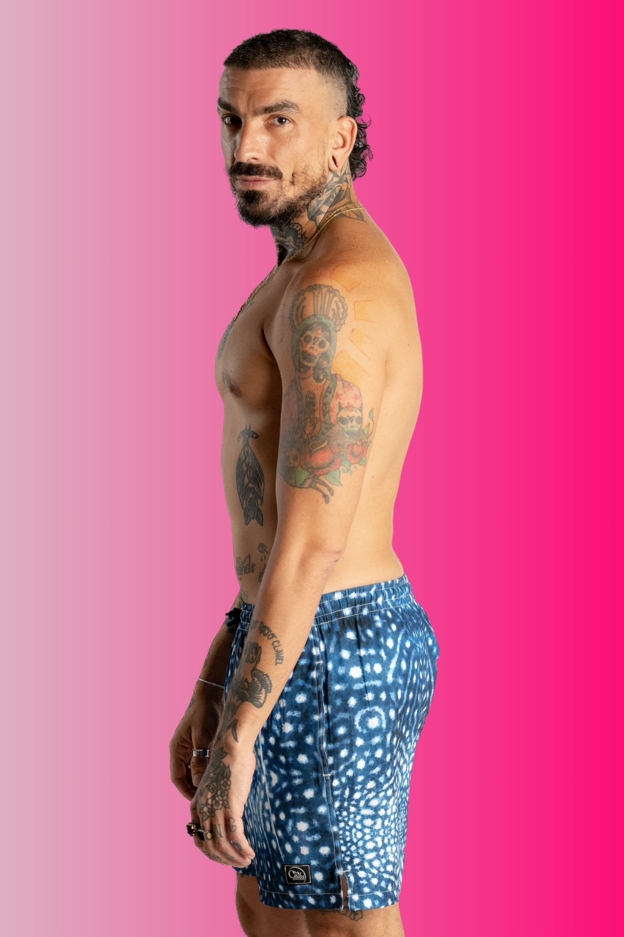 Men's Shorts - Blue Whale Shark - BeMyCrazy