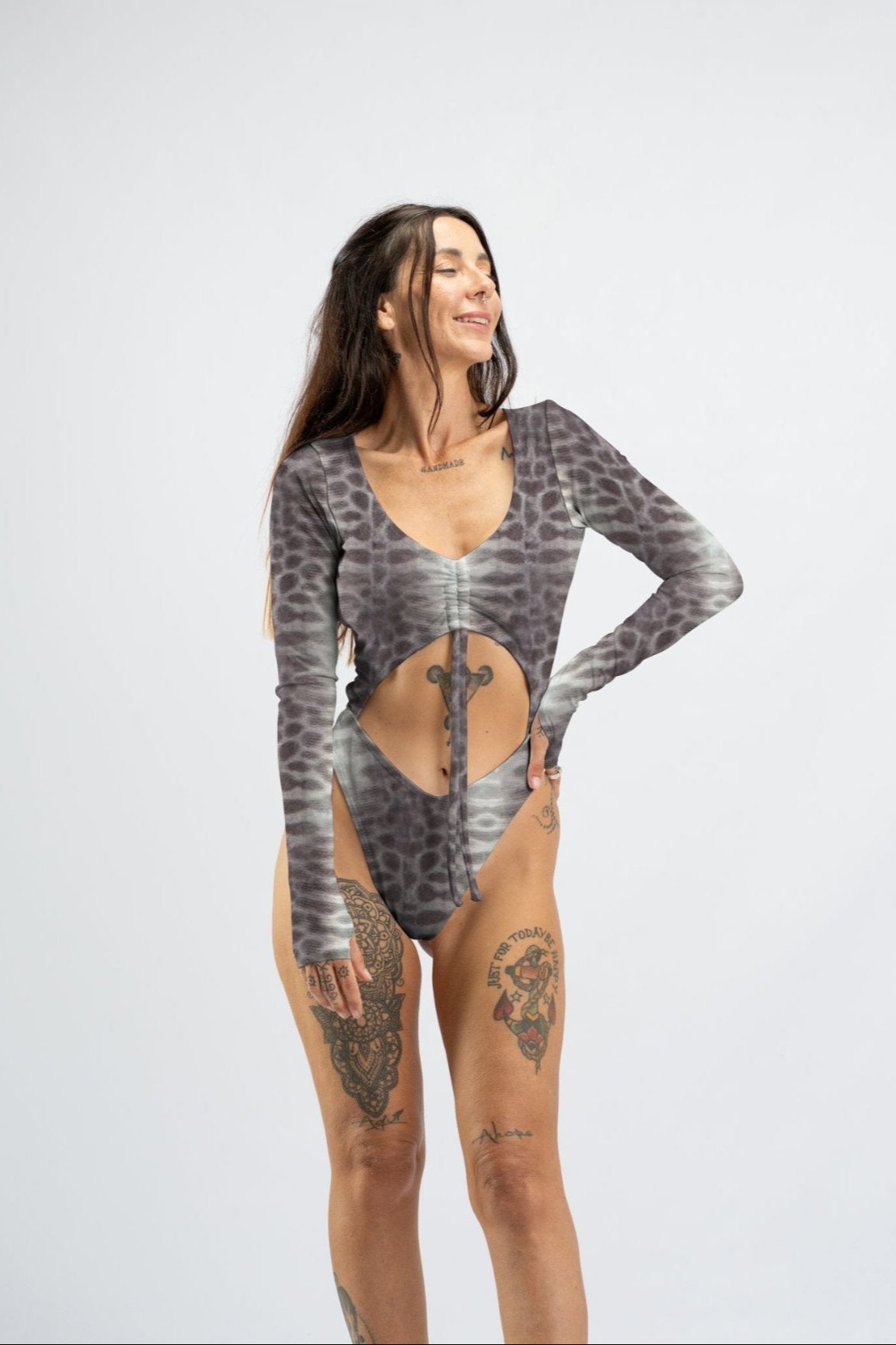 Lunar Lagoon Long - Tiger Shark Real Skin - BeMyCrazy