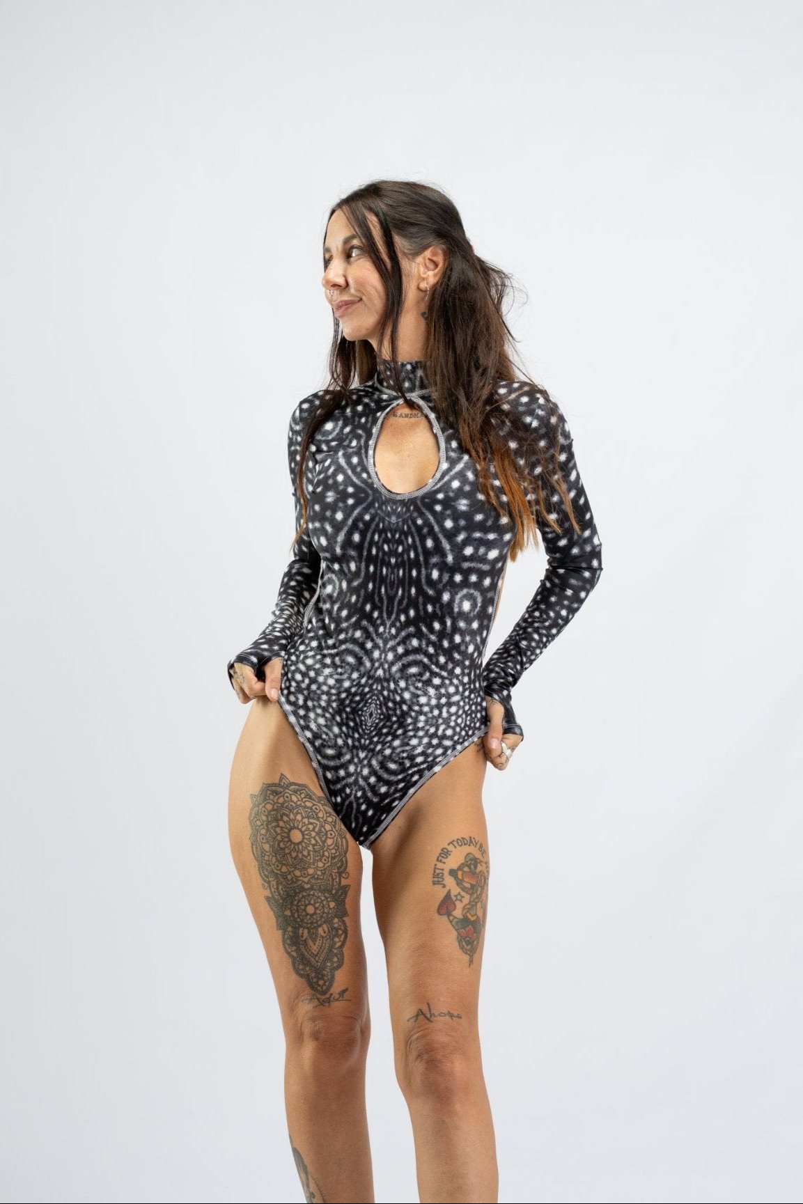 Ocean Drop Long - Black Whale Shark - BeMyCrazy