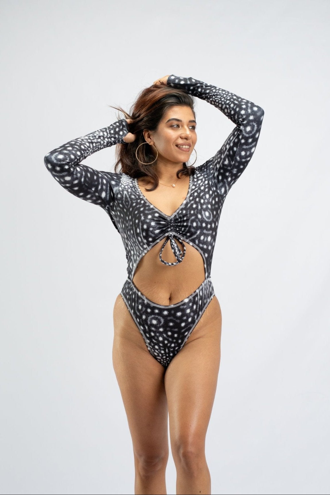 Lunar Lagoon Long - Black Whale Shark - BeMyCrazy