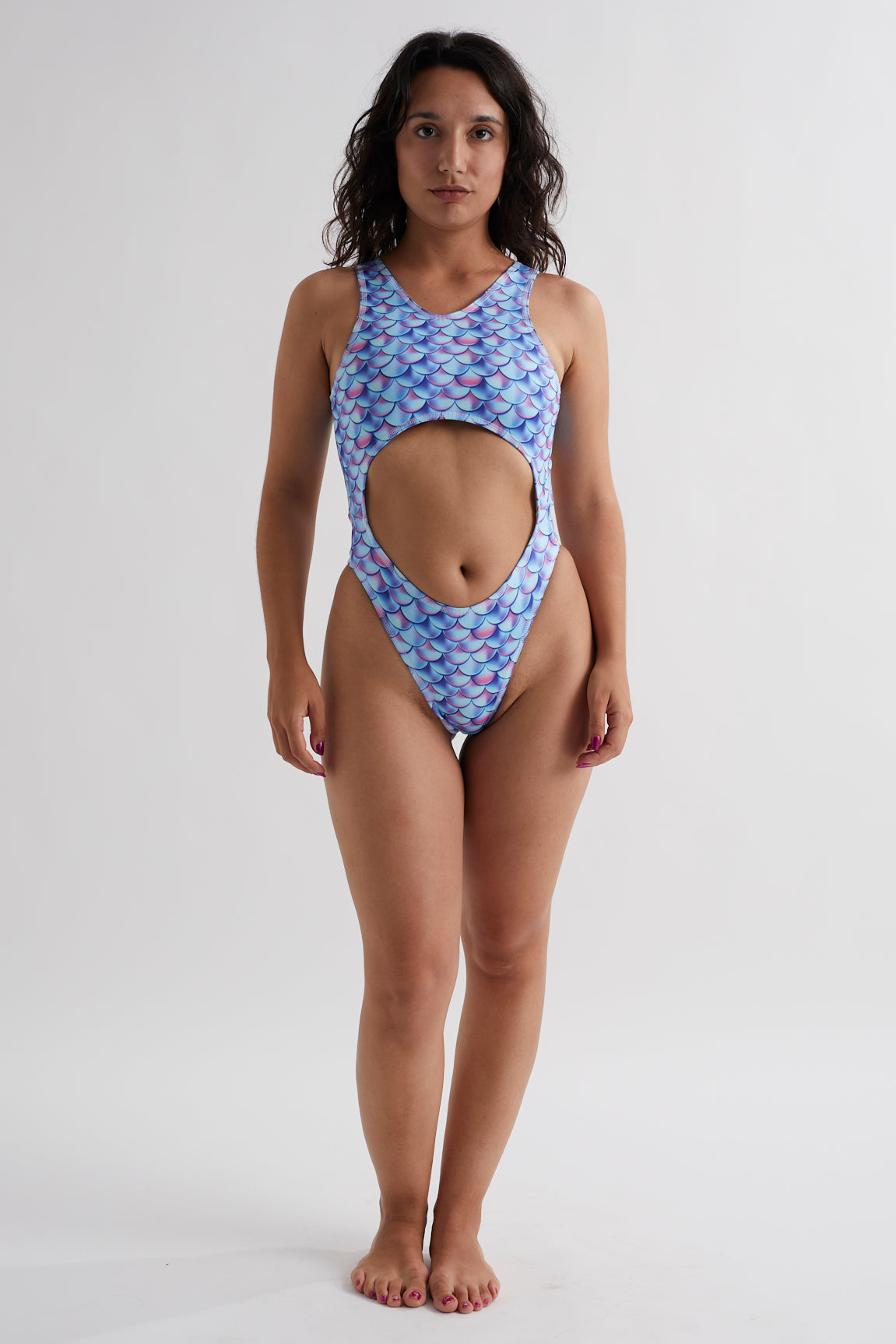 Sea Star Splash Sleeveless - Blue Mermaid Blue Mermaid