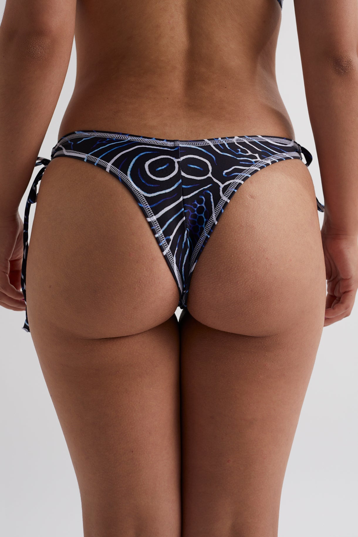 Moon Tide Bottom - New Blue Angel Fish New Blue Angel Fish