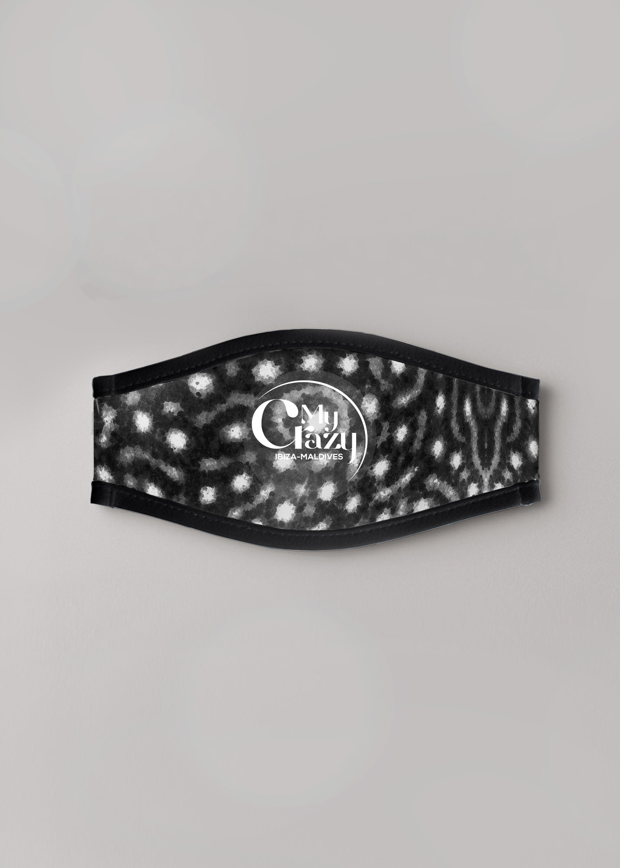 Mask Strap - Black Whale Shark Black Whale Shark