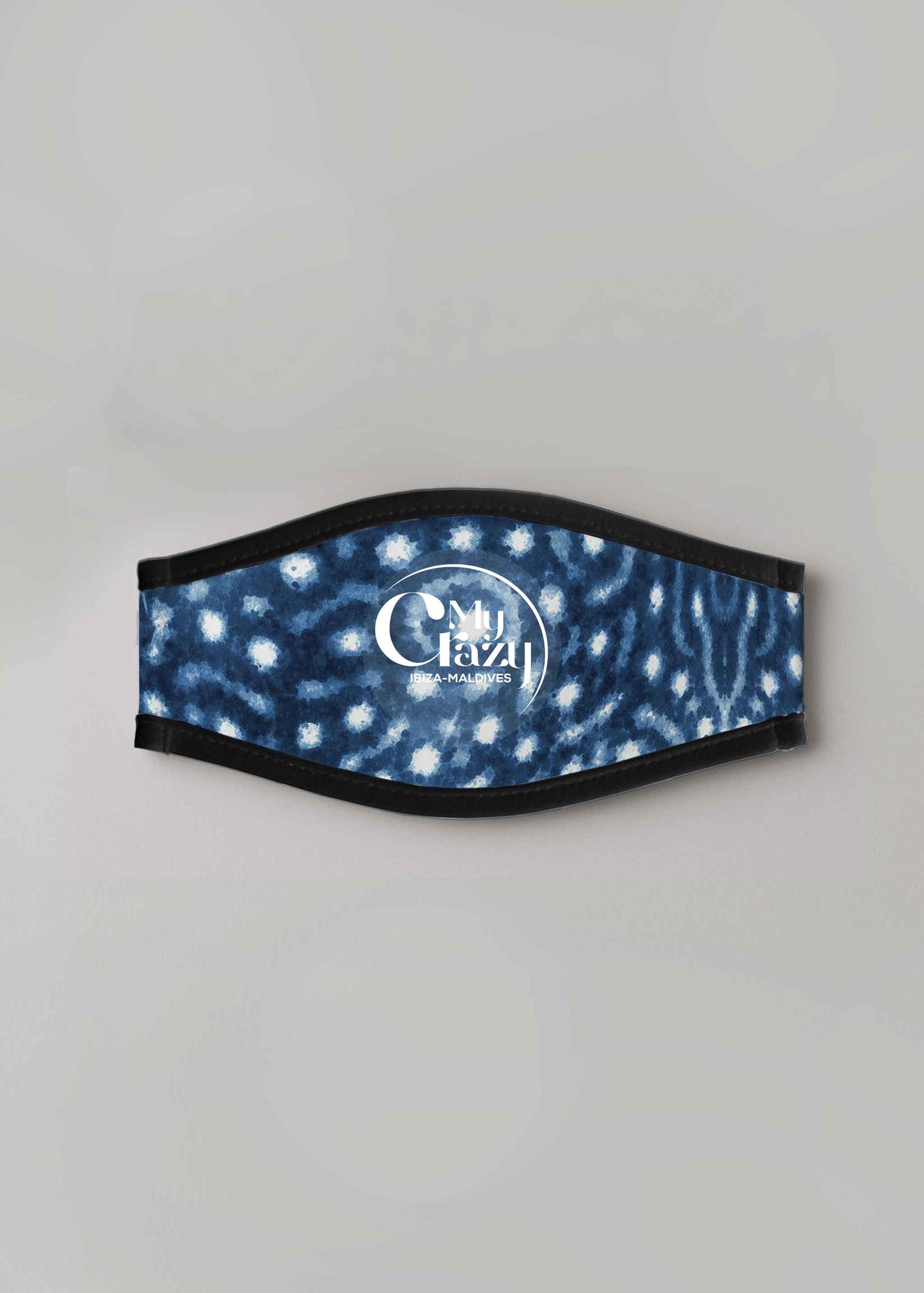 Mask Strap - Blue Whale Shark Blue Whale Shark