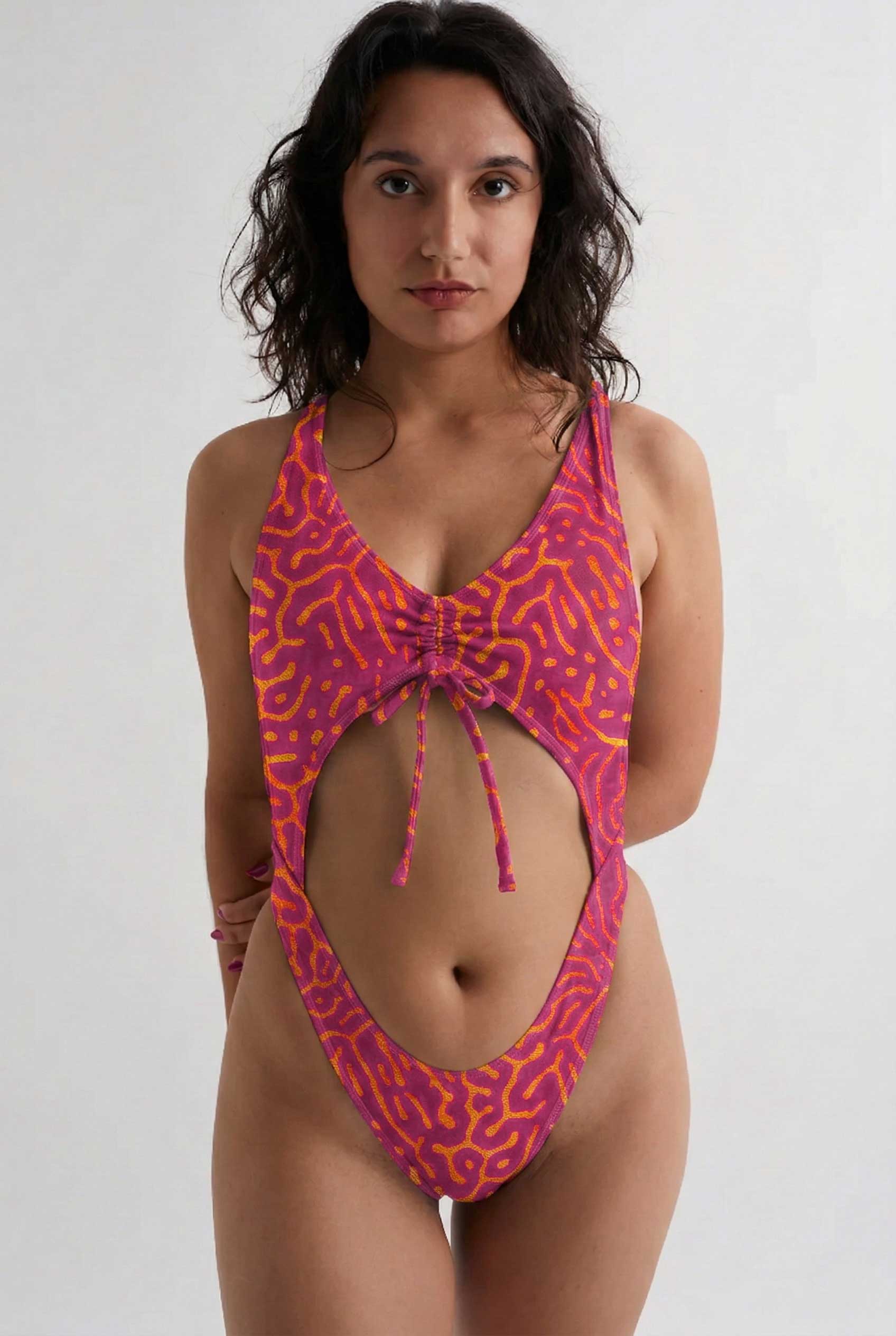 Mermaid Sexy Moon Sleeveless - Napoleon Pink Napoleon Pink