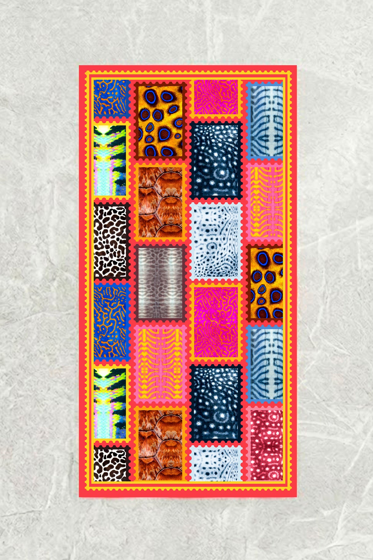 Island Paradise Sarong - Multicolor Print -