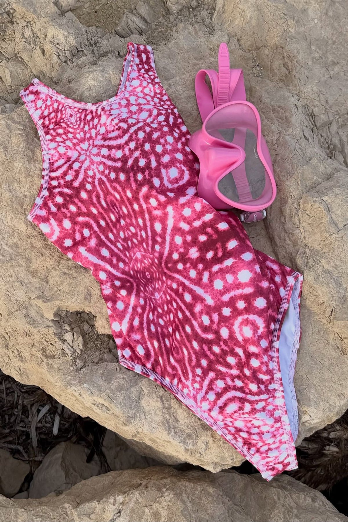 Sea Star Sleeveless - Pink Whale Shark Pink Whale Shark