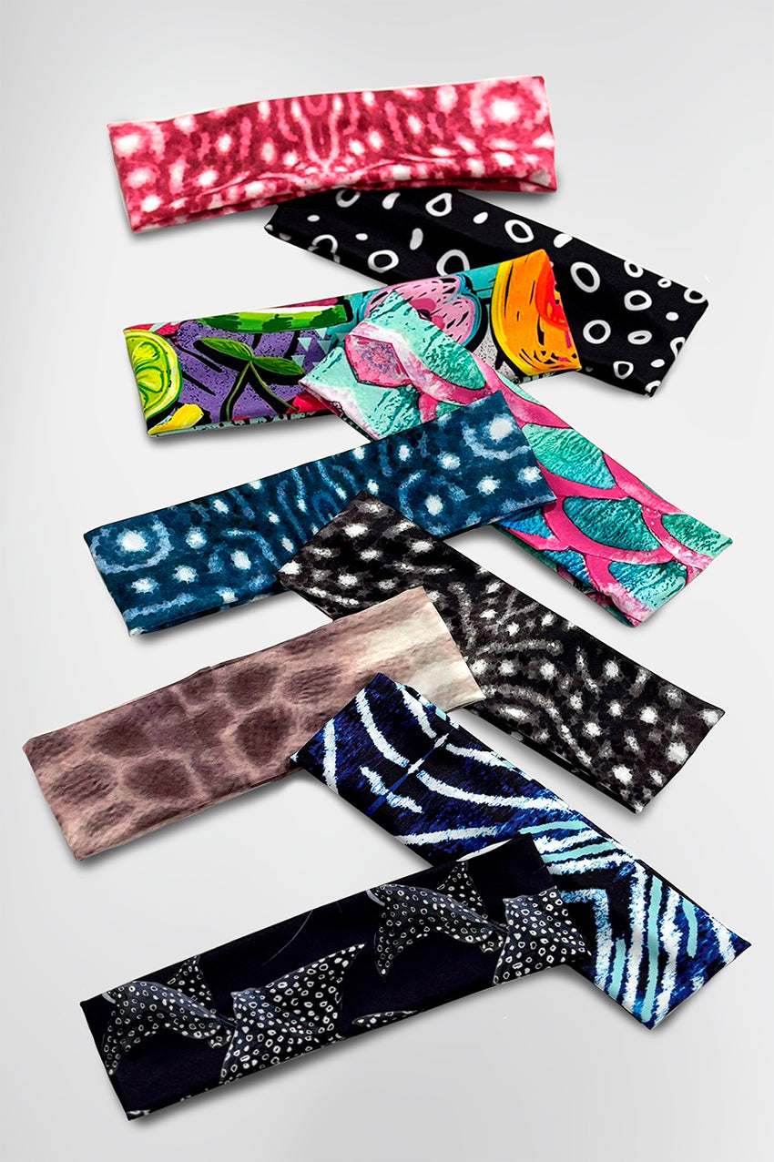 Head Band - Blue Angel Fish - BeMyCrazy