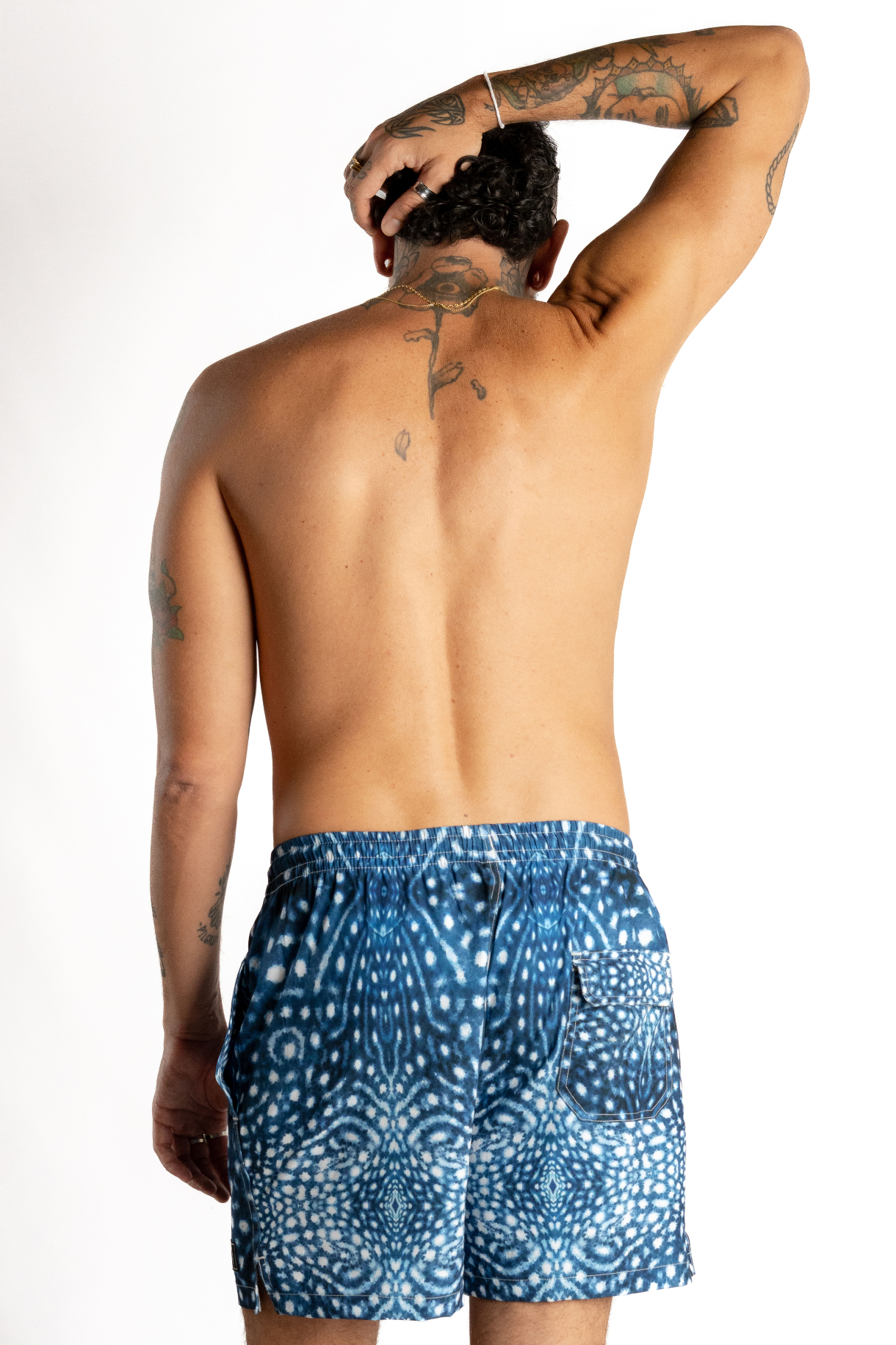 Men's Shorts - Blue Whale Shark - BeMyCrazy
