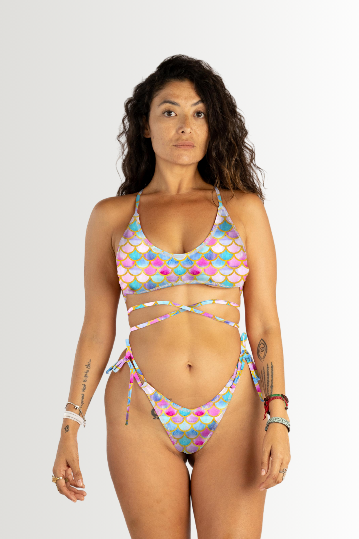 Sea Splash Bottom - Pink Mermaid