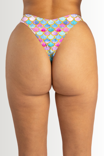 Ocean Confident Bottom - Pink Mermaid