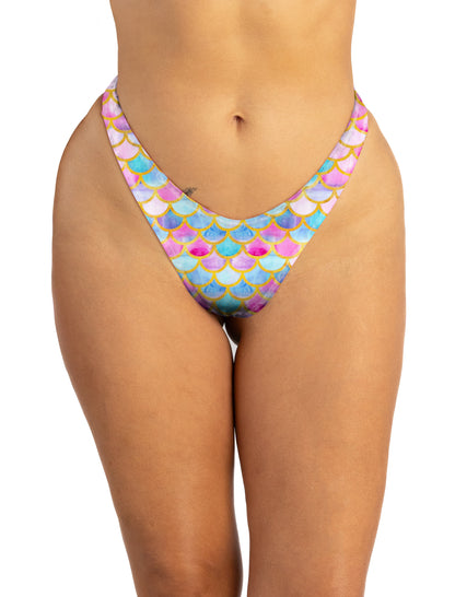 Ocean Confident Bottom - Pink Mermaid