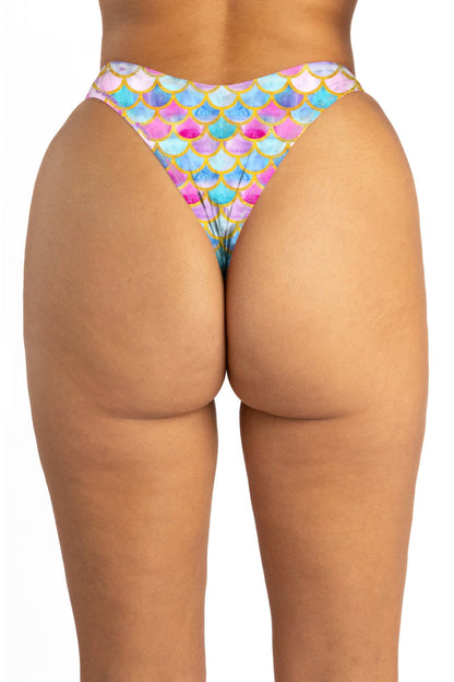 Ocean Confident Bottom - Pink Mermaid