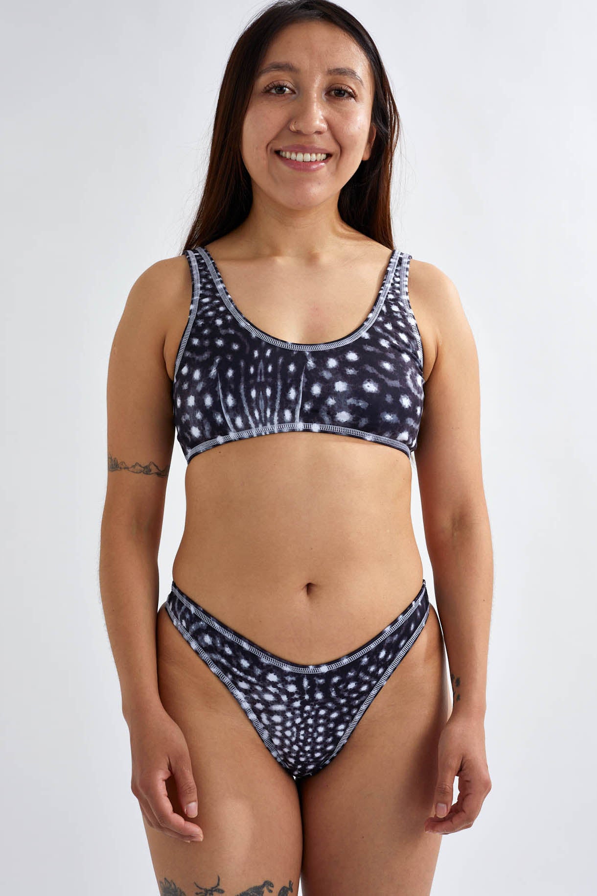 Ocean Confident Bottom - Black Whale Shark Black Whale Shark