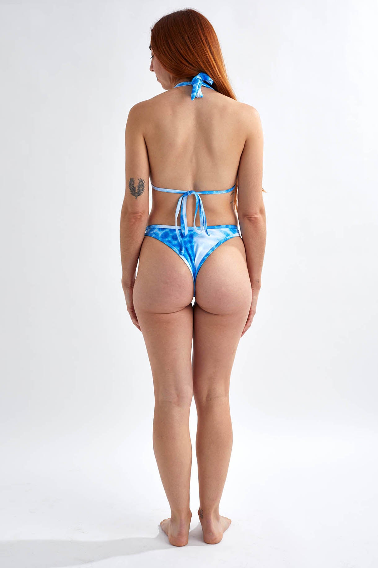 Marina Dream Bottom - Blue Tiger Shark Real Skin Blue Tiger Shark Real Skin