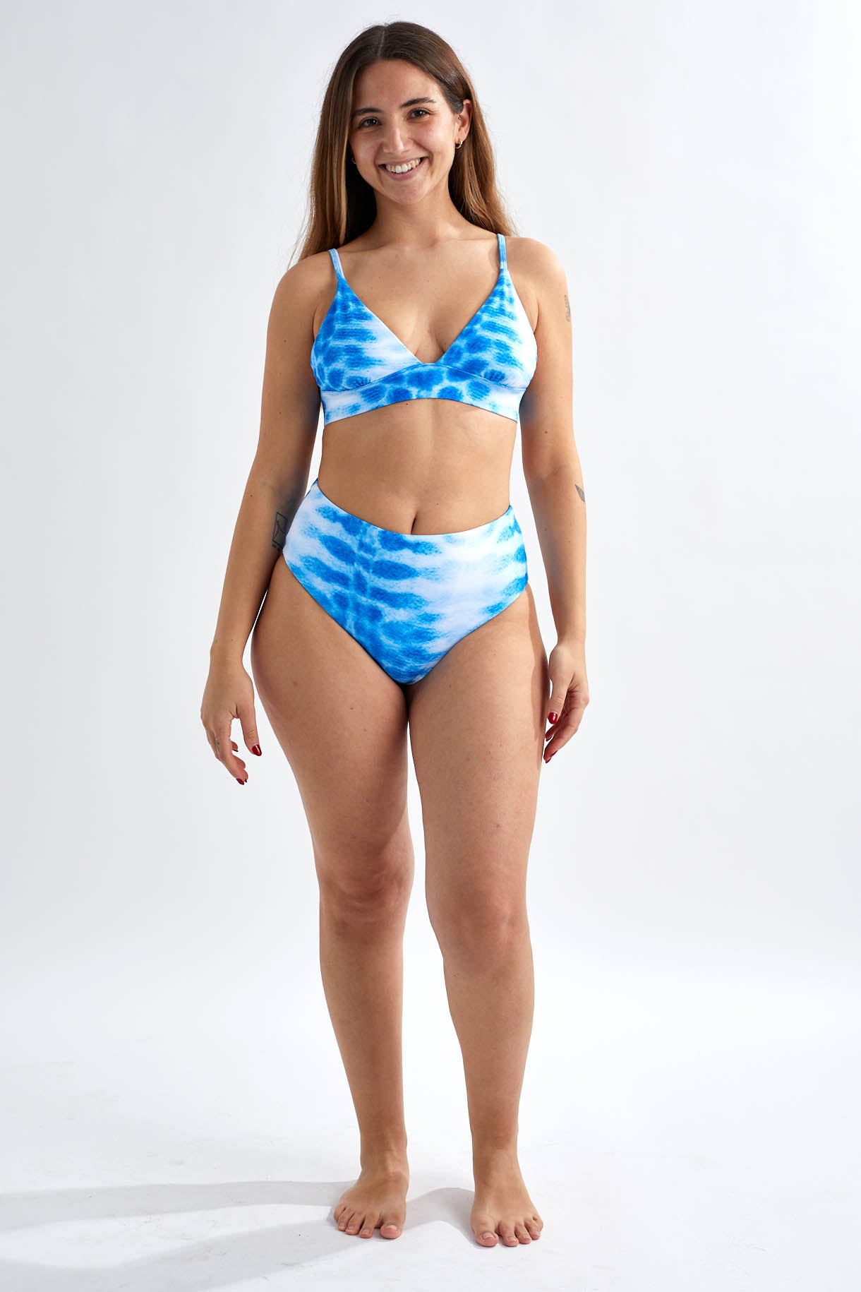 Wild Rise Top - Blue Tiger Shark Real Skin Blue Tiger Shark Real Skin