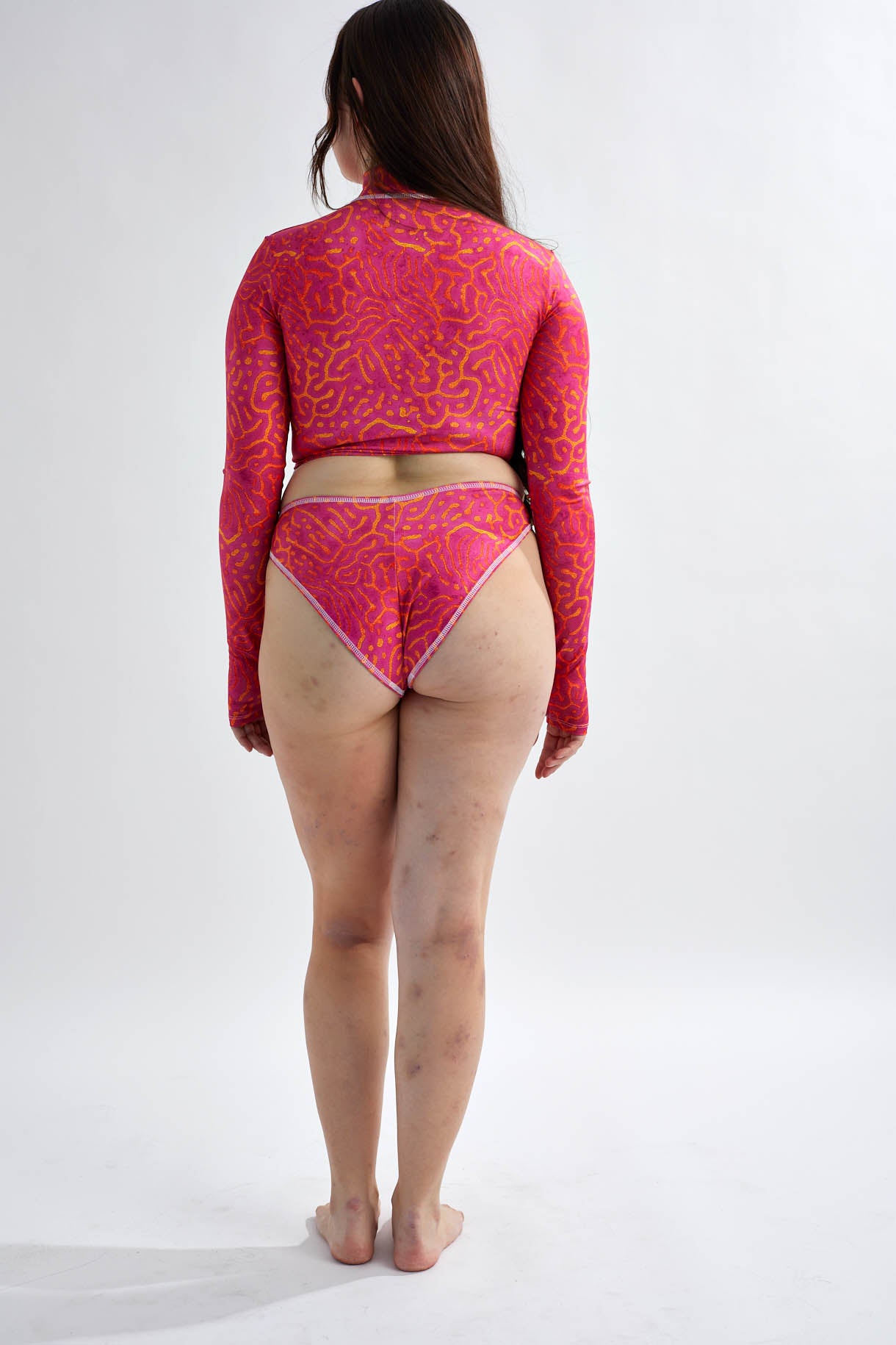 Ocean Drop Crop Top - Napoleon Pink Napoleon Pink