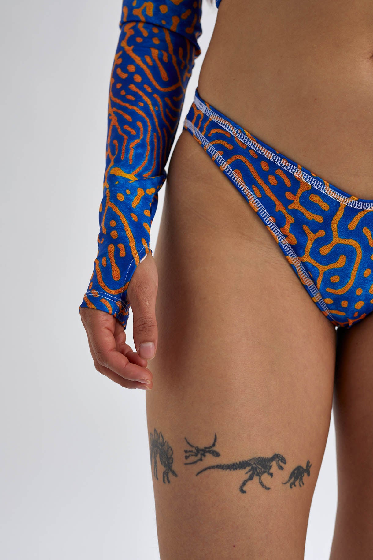 Ocean Drop Crop Top - Napoleon Blue Napoleon Blue