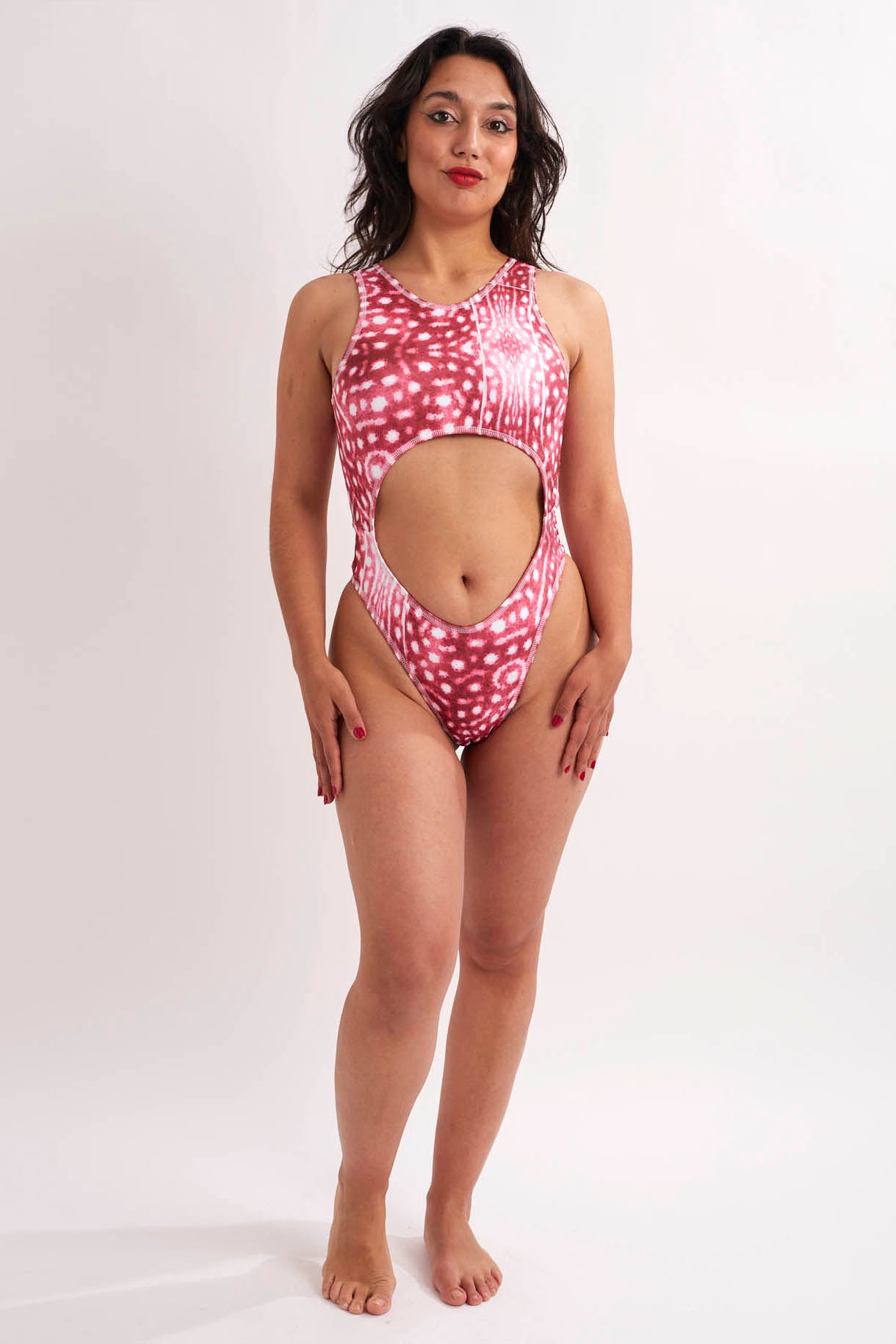 Sea Star Splash Sleeveless - Pink Whale Shark Pink Whale Shark