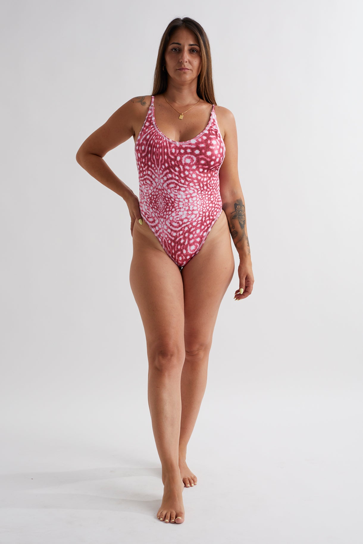 Ocean Muse Sleeveless - Pink Whale Shark Pink Whale Shark
