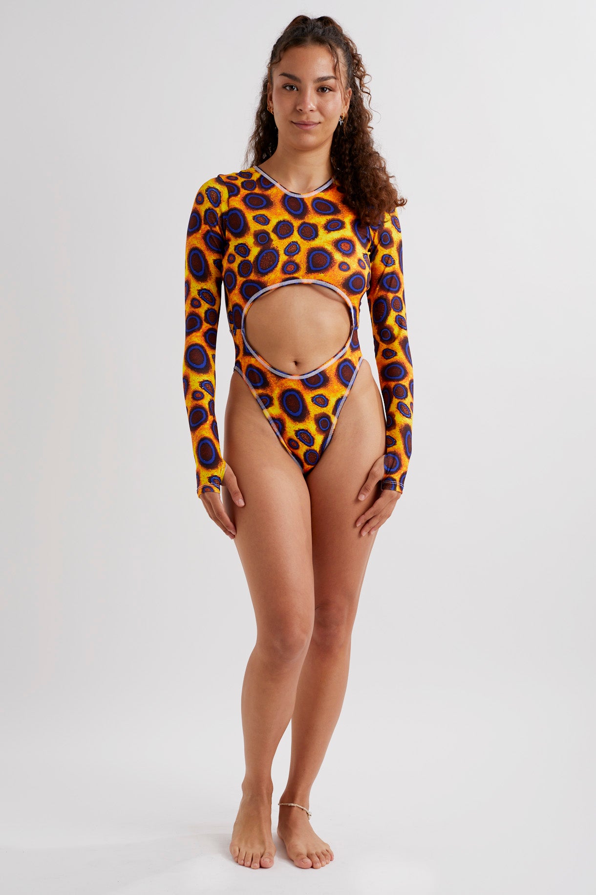 Sea Star Splash Long Sleeve - Blue Ringed Octopus Blue Ringed Octopus