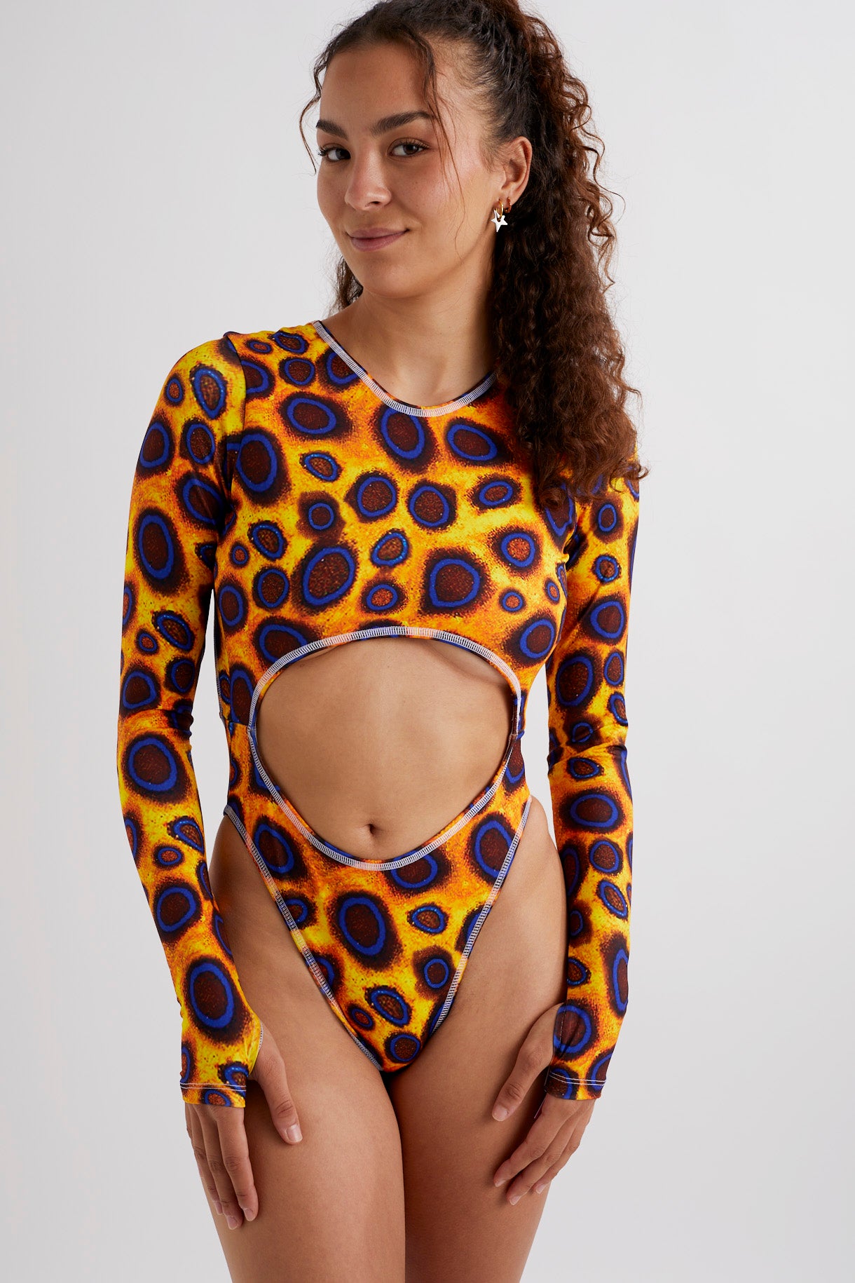 Sea Star Splash Long Sleeve - Blue Ringed Octopus Blue Ringed Octopus