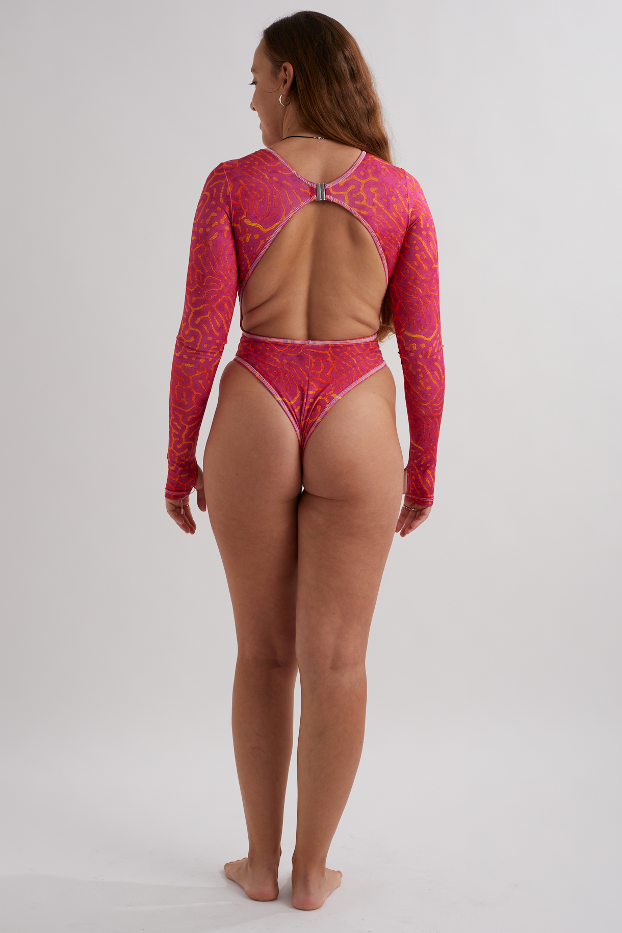 Sea Star Splash Long Sleeve - Napoleon Pink Napoleon Pink