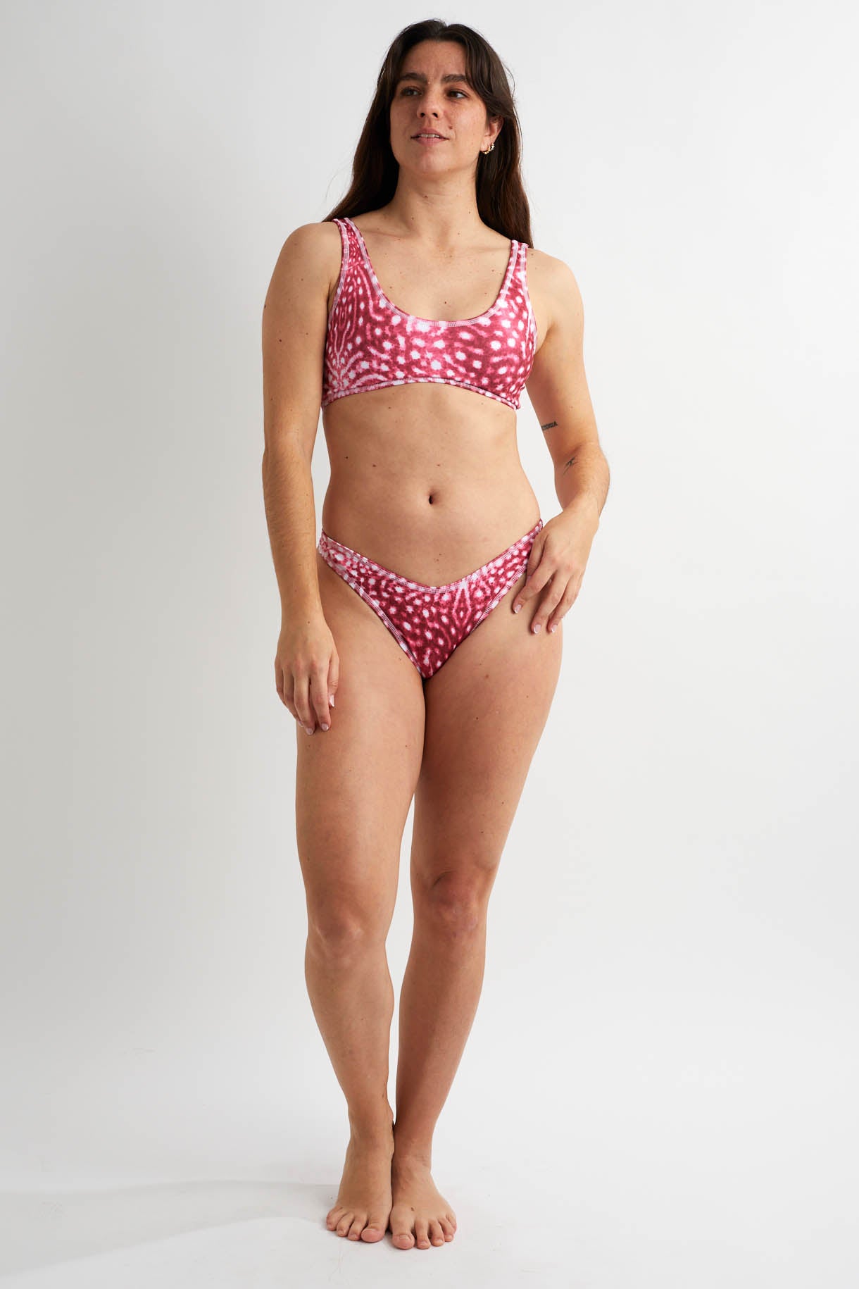 Confident Shine Top - Pink Whale Shark Pink Whale Shark